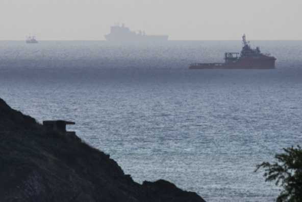 24 July 2023 - 07:40:50
RFA Mounts Bay, fishing vessel Angel of Ladram and Offshore Supply Ship Viking Sentinal all chose the same exact time to cross our two degree field of vision out to sea.
------------------
RFA Mounts Bay, Angel of Ladram & Viking Sentinal